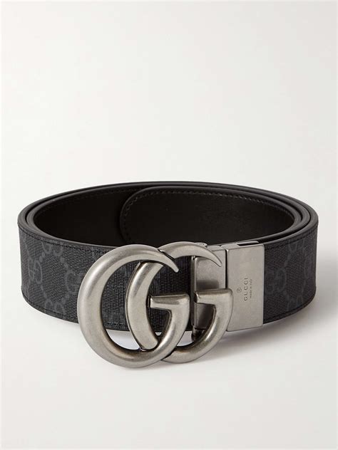 cinta gucci reversibile|Reversible Belts for Men .